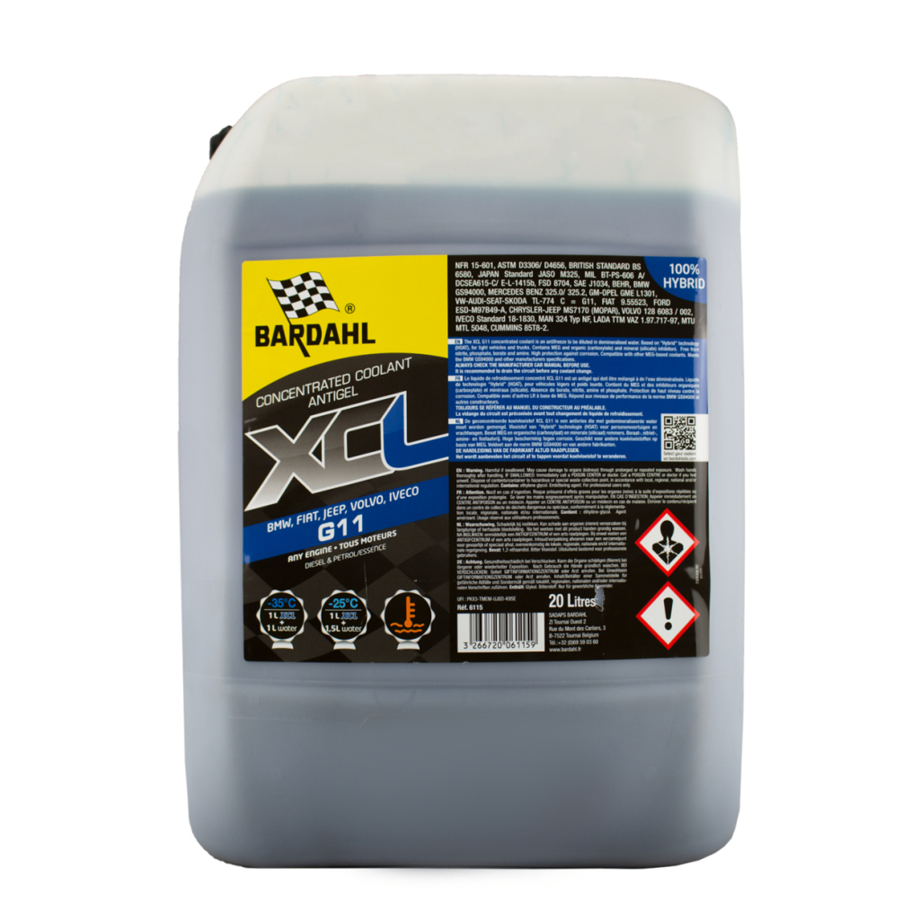 Антифриз BARDAHL LCR ANTIGEL CONCENTRE синій 20л (6115) - зображення 1