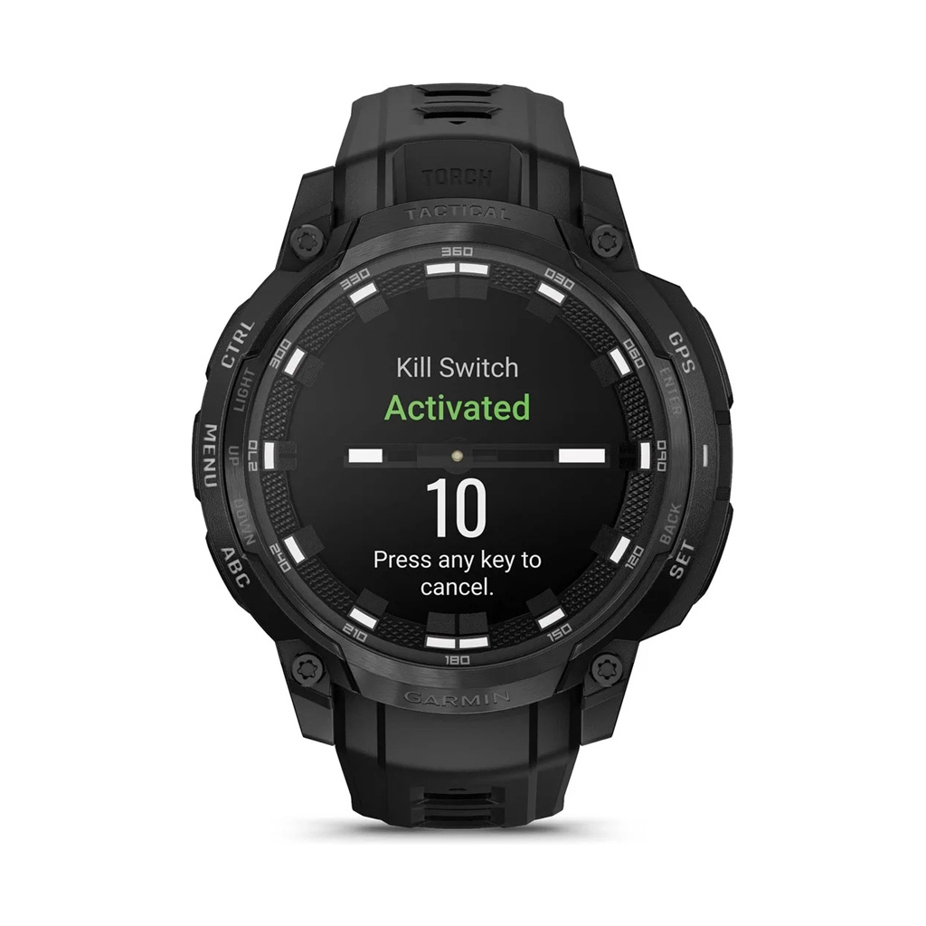 Смарт-годинник Garmin Instinct Crossover AMOLED, Tactical, Black/Black, GPS смарт-годинник (010-03398-02) - изображение 7