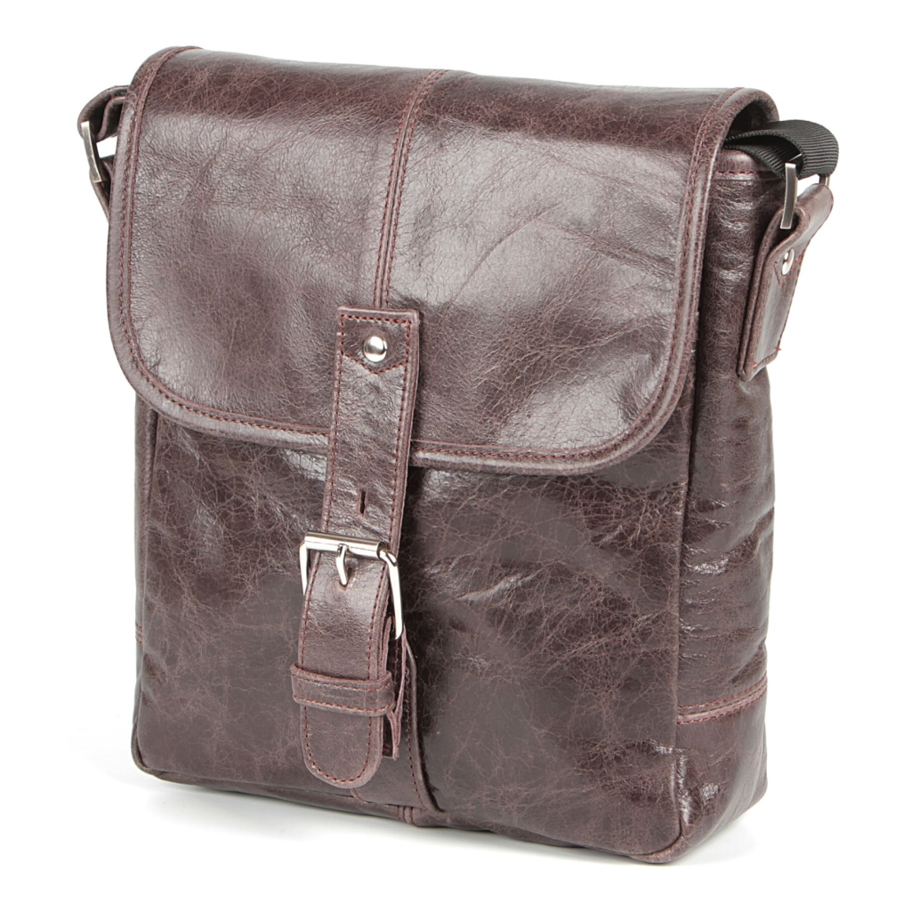 Сумка Shvigel Шкіряна Коричнева (00855) - зображення 1