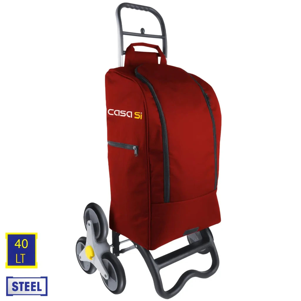 Сумка-візок Casa Si Buddy Red (CS93077Y06R) (DAS302429) - зображення 3
