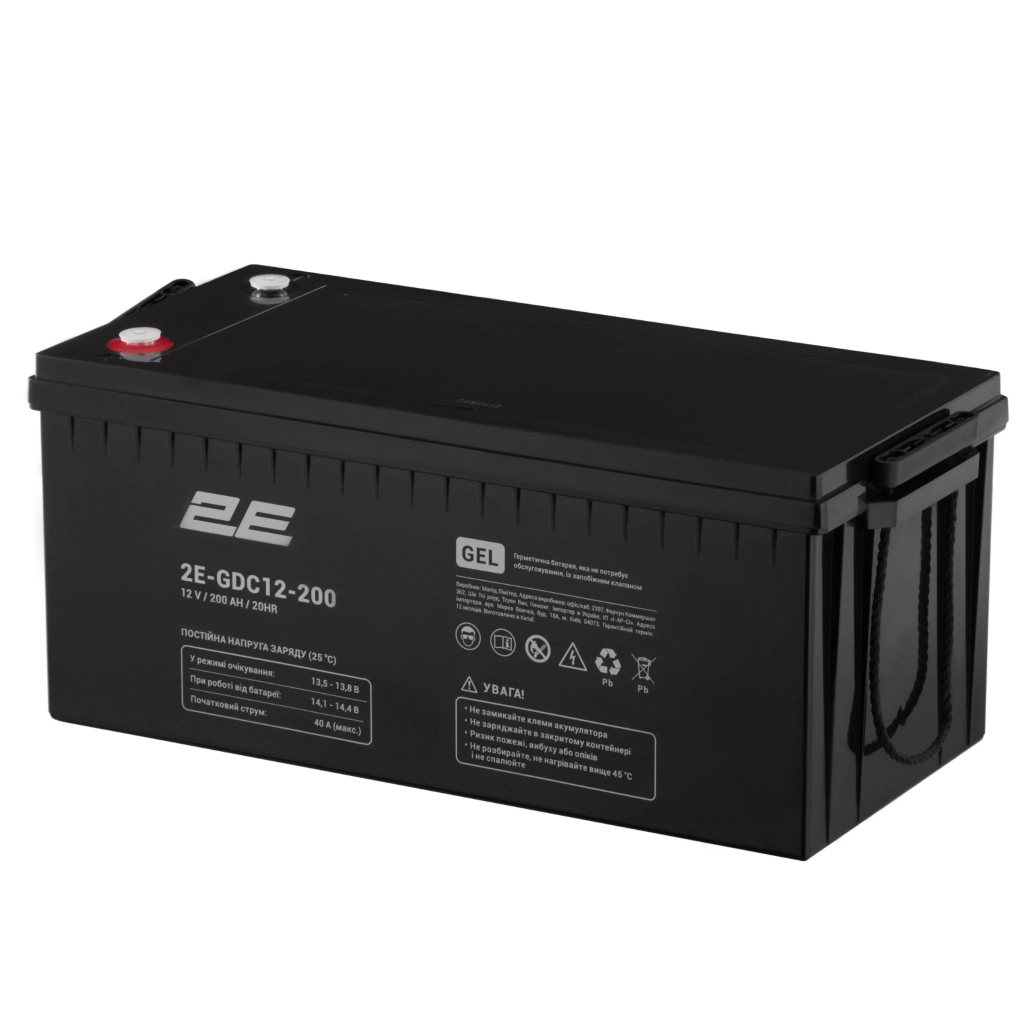 Батарея до ДБЖ 2E 2E-GDC12-200 12V 200Ah (2E-GDC12-200) - зображення 3