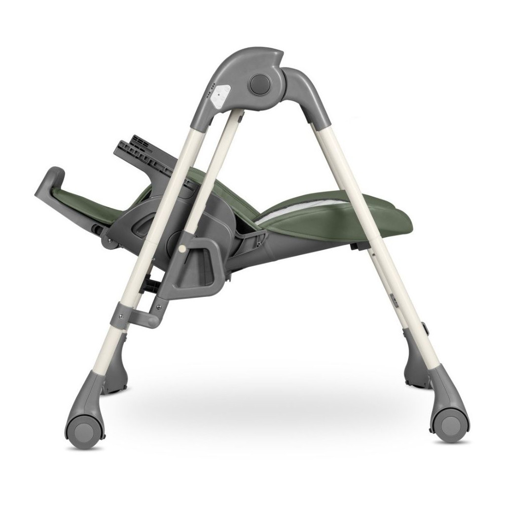 Стілець для годування Lionelo 2 в 1 Laurice Green Olive з функцією гойдалки (LO-LAURICE GREEN OLIVE) - изображение 9