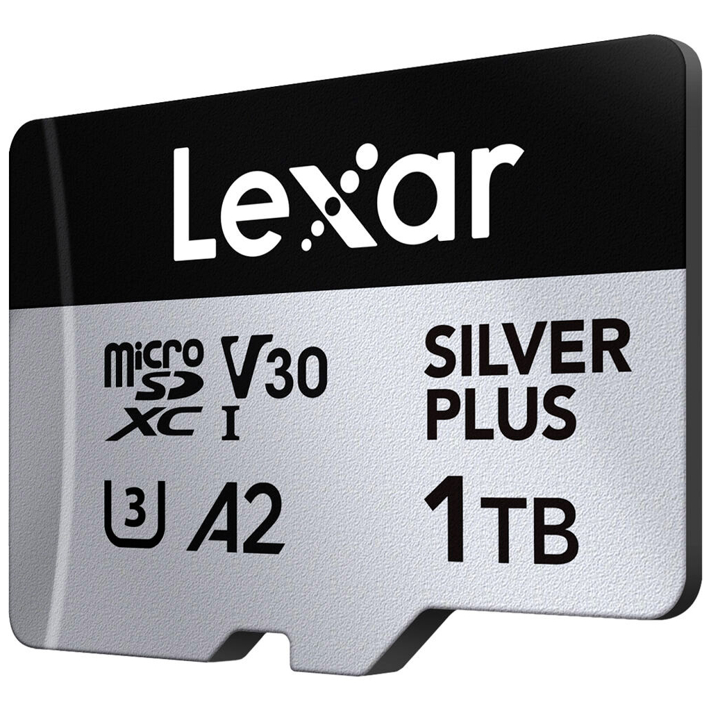 Карта пам'яті Lexar 1TB microSDXC class 10 UHS-I U3 V30 A2 Professional Silver (LMSSIPL001T-BNANG) - изображение 2