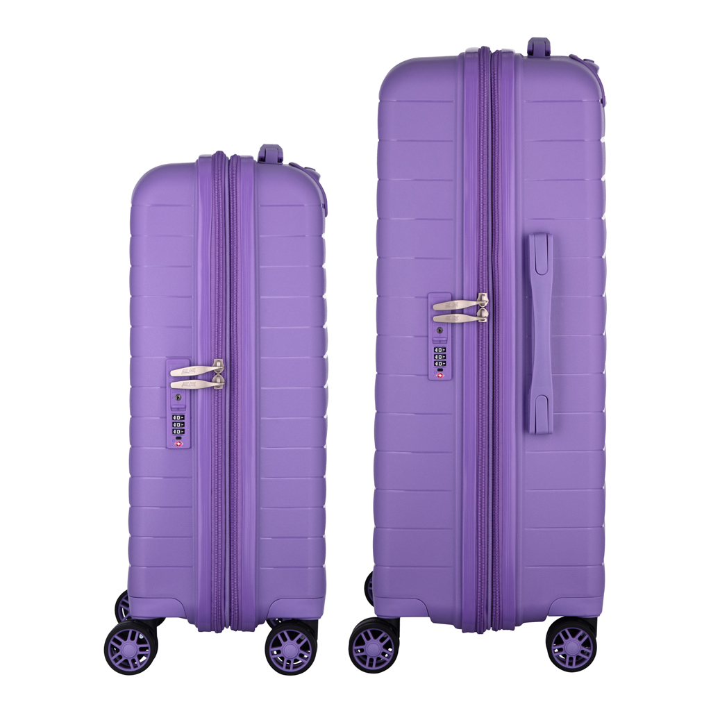 Набір валіз 2E Aero (M+S), лавандові (2E-SPP-AERO-SET2-LV) - зображення 4