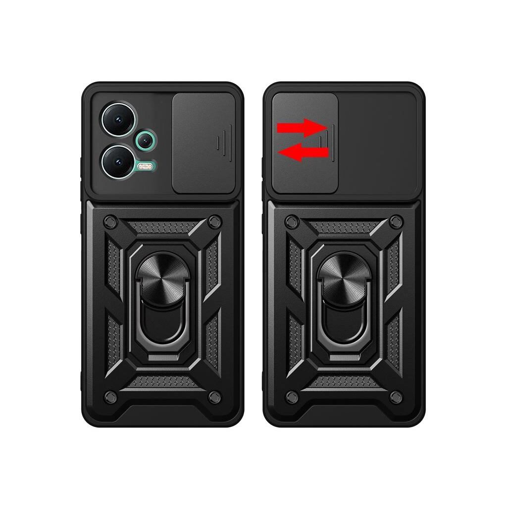 Чохол до мобільного телефона BeCover Military Xiaomi Redmi Note 12 5G/ Xiaomi Poco X5 5G Black (709124) - зображення 2