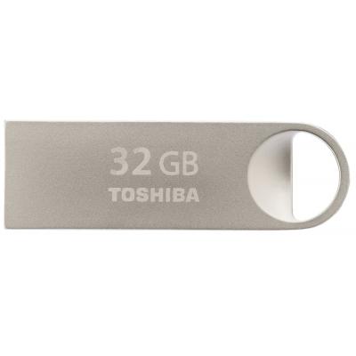 USB флеш накопичувач Toshiba 32GB Owari Metal USB 2.0 (THN-U401S0320E4) - зображення 1