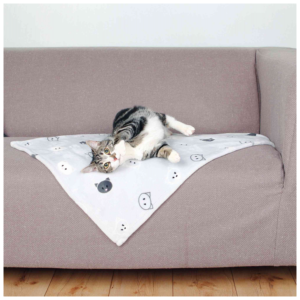 Килимок для тварин Trixie Mimi 70х50 см Сірий (4011905371689) - зображення 2