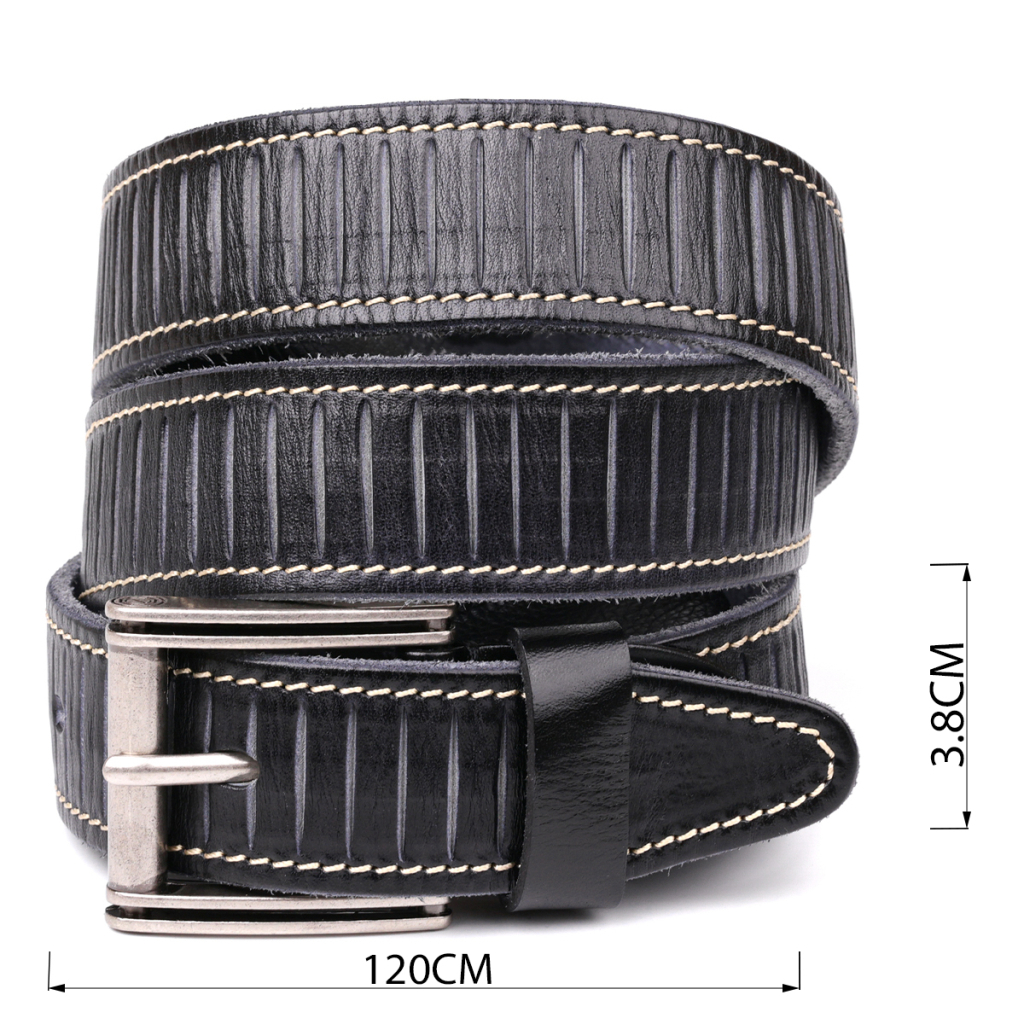 Ремінь Vintage Чоловічий Чорний (20072) - зображення 4