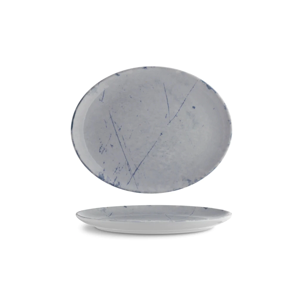 Блюдо G.Benedikt Isabelle Stone Blue 20 х 16 см (ISC3020-K0008) - зображення 1
