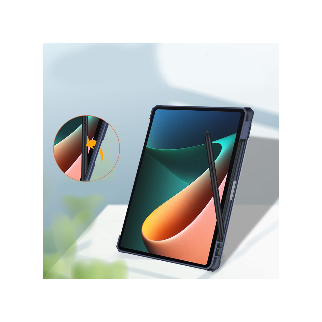 Чохол до планшета BeCover Soft Edge mount з кріпленням для стілусу Xiaomi Mi Pad 5 / 5 Pro Purple (709235) - зображення 5