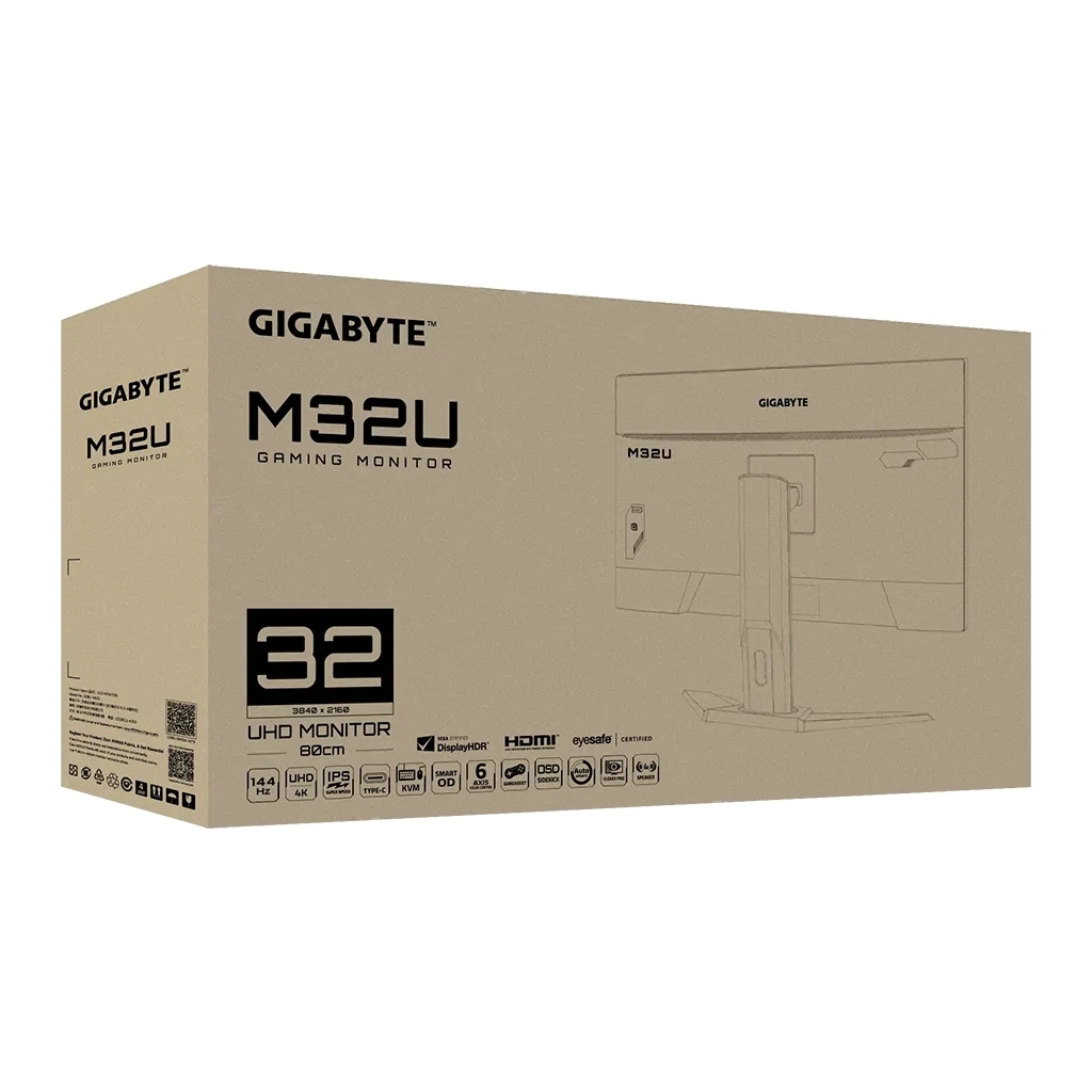 Монітор GIGABYTE M32U-EK - зображення 9