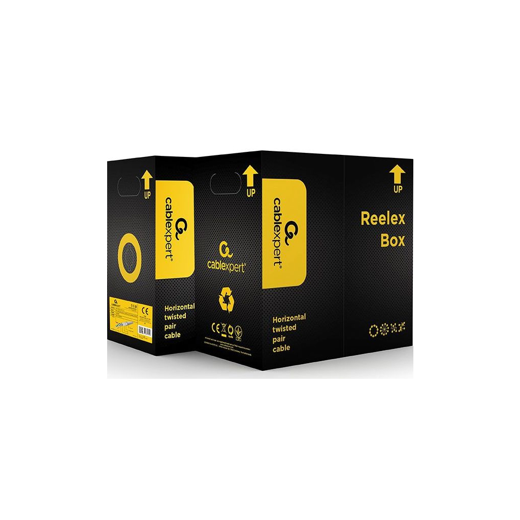 Кабель мережевий Cablexpert UTP 305м, cat 6, CCA, AWG24, Patchkabel (UPC-6004SE-L) - picture 3