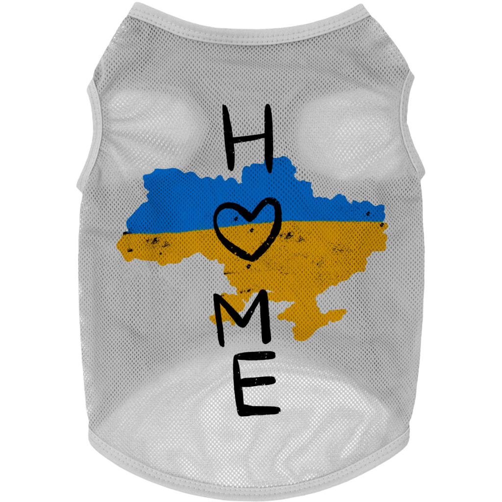 Борцівка для тварин WAUDOG Clothes "Будинок" сітка L сіра (303-0230-11) - зображення 2