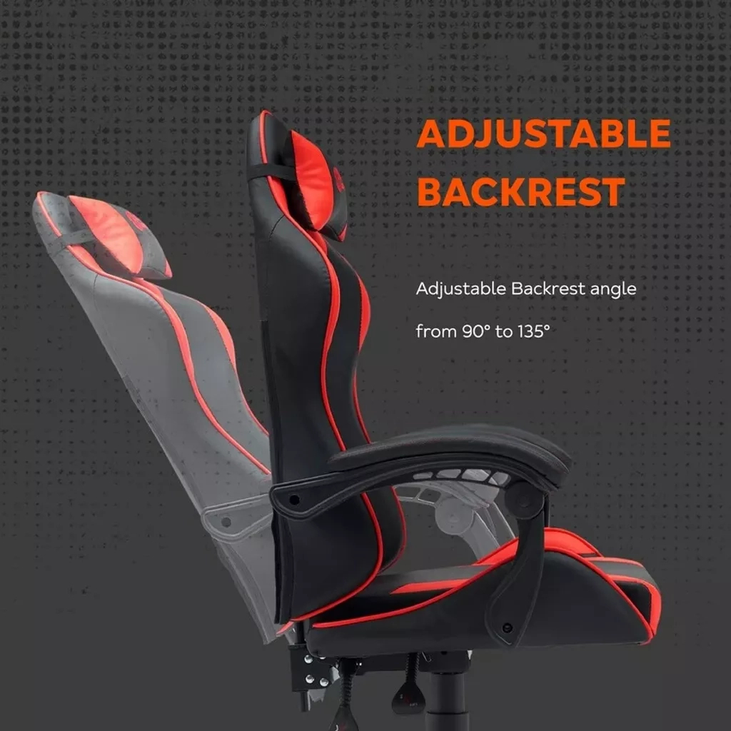 Крісло ігрове Canyon Core SGCH2 Black/Red (CNE-SGCH2R) - зображення 11