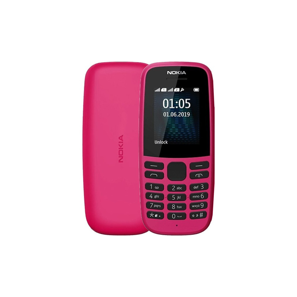 Мобільний телефон Nokia 105 DS 2019 Pink (16KIGP01A01) - зображення 8