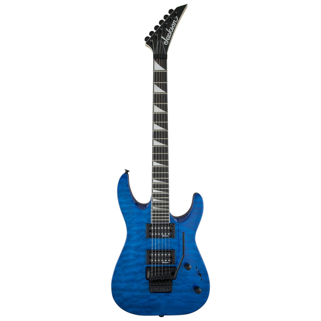Електрогітара Jackson Guitars JS32Q Dinky Arch TOP DKA AR Transparent Blue (229213) - зображення 1