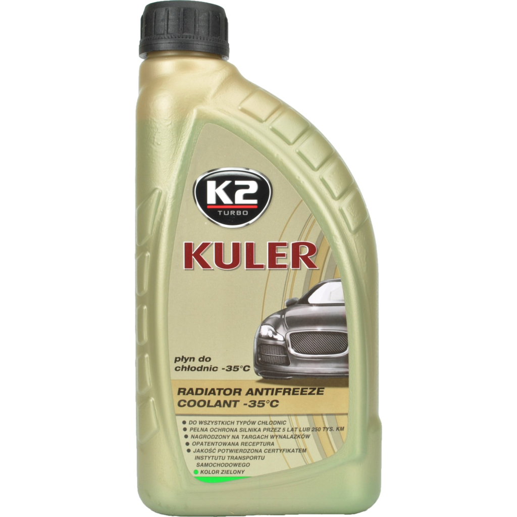 Антифриз K2 KULER -35C 1л GREEN (T201Z) - зображення 1