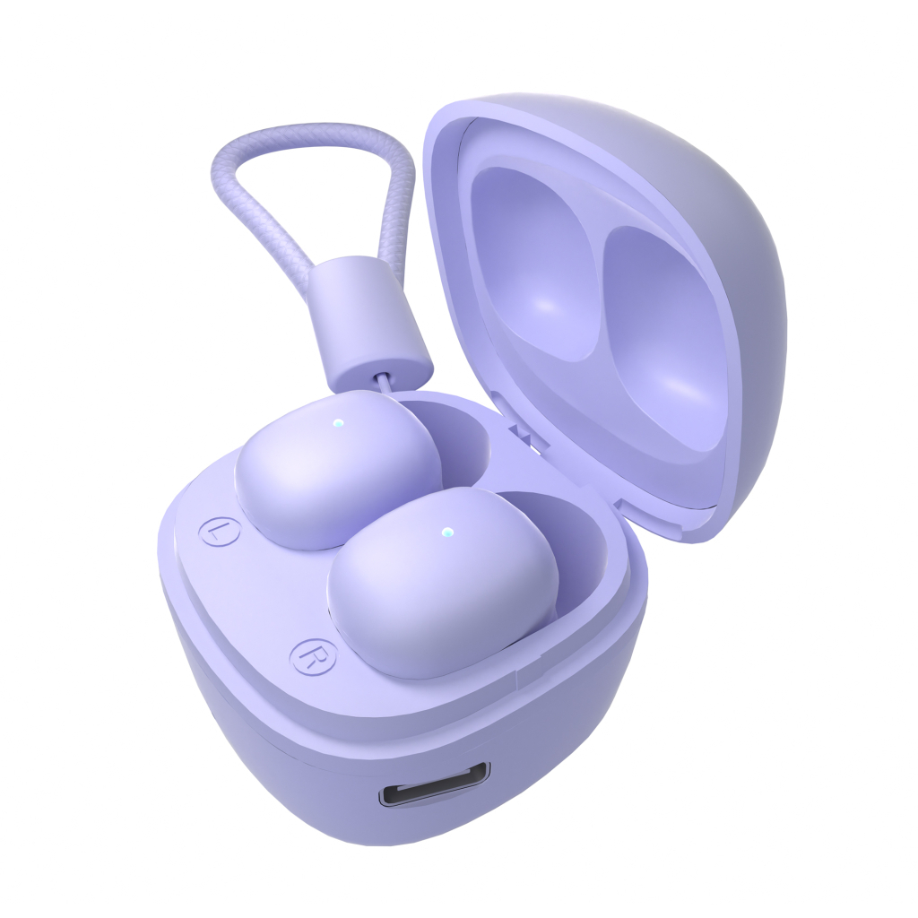 Навушники Ergo BS-530 Twins Nano 2 Violet (BS-530V) - зображення 5