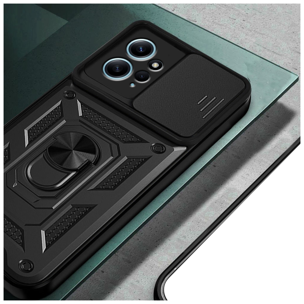 Чохол до мобільного телефона BeCover Military Xiaomi Redmi Note 12 4G Black (709155) - зображення 3