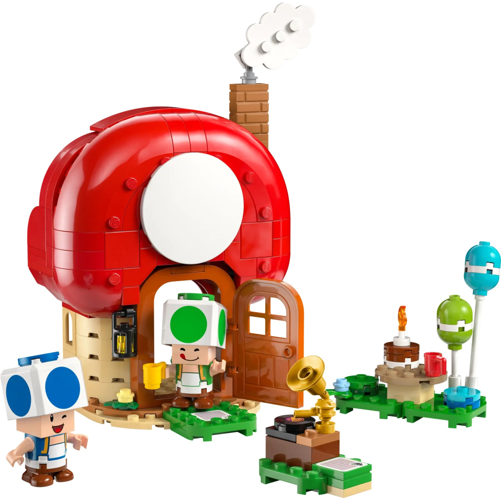 Конструктор LEGO Super Mario Вечірка в будинку Toad (72041) - зображення 3