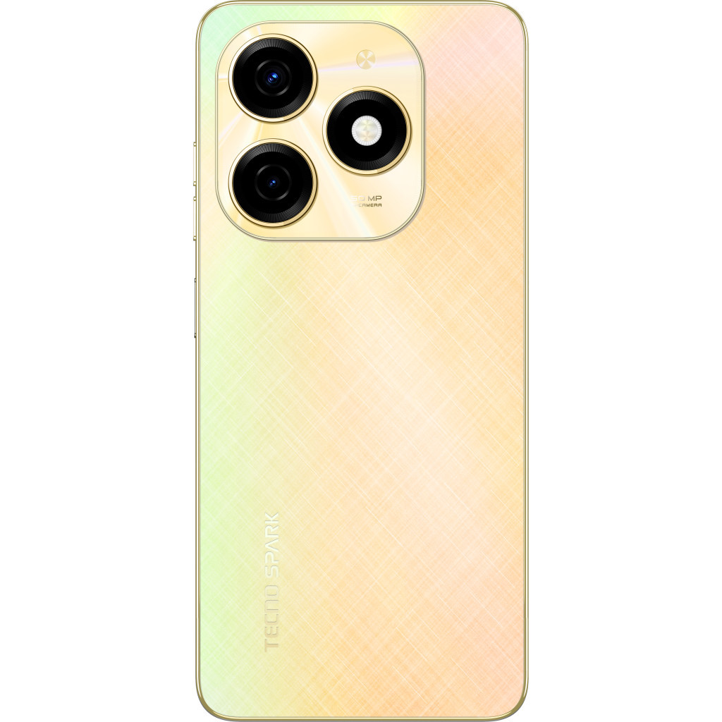 Мобільний телефон Tecno KJ5n (Spark 20 8/256Gb) Neon Gold (4894947013577) - зображення 3