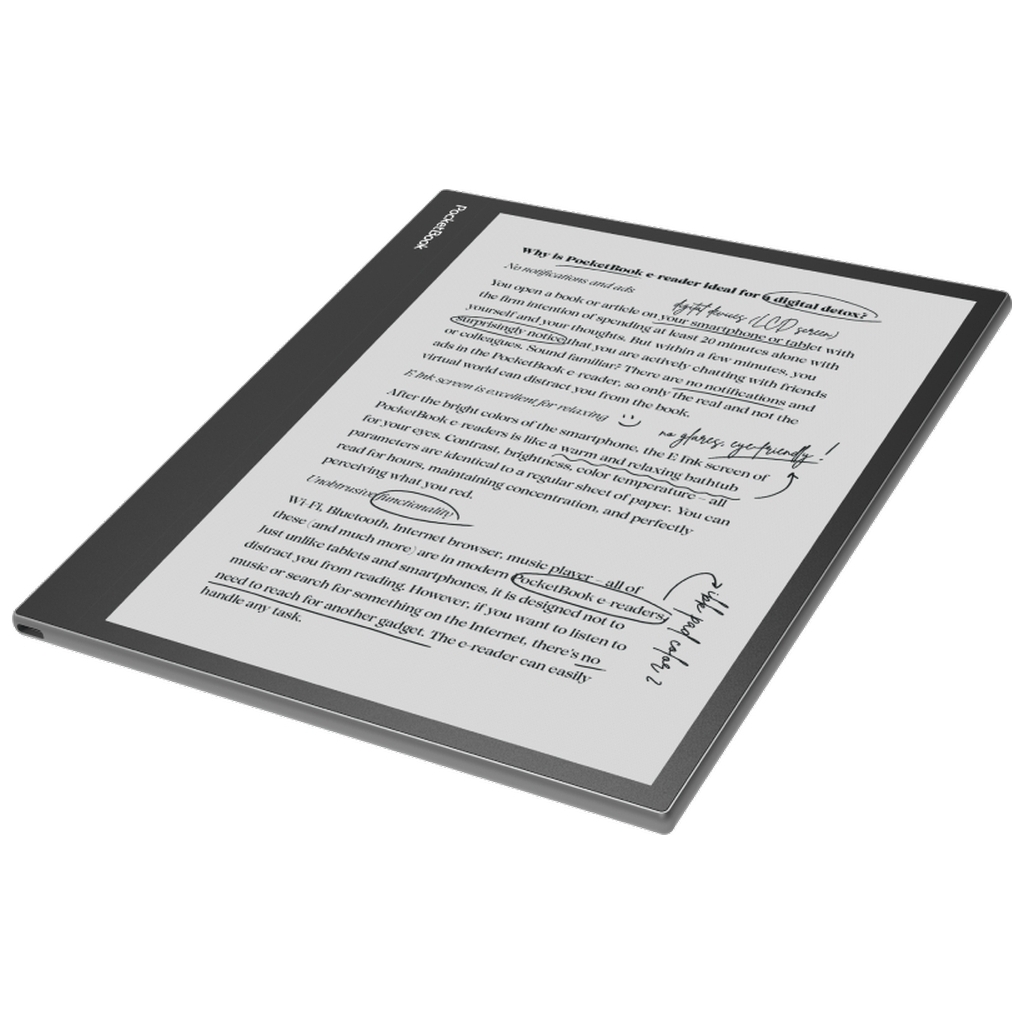 Електронна книга Pocketbook 1042 InkPad Eo, Mist Grey (PB1042-M-CIS) - зображення 9
