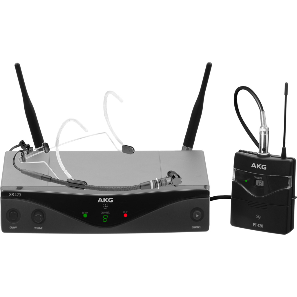 Мікрофон AKG WMS420 Headworn SET Band A (3413H00010) - зображення 1