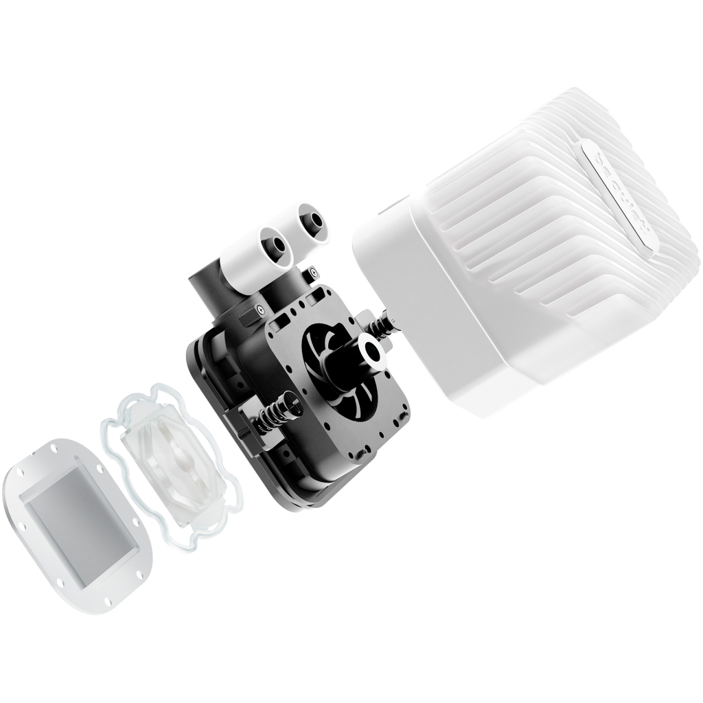 Система рідинного охолодження Be quiet! LIGHT LOOP 240mm білий (BW021) - зображення 3