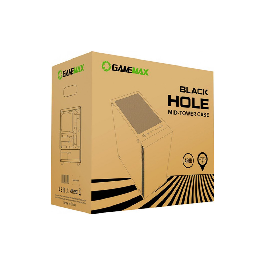 Корпус Gamemax Black Hole - зображення 12