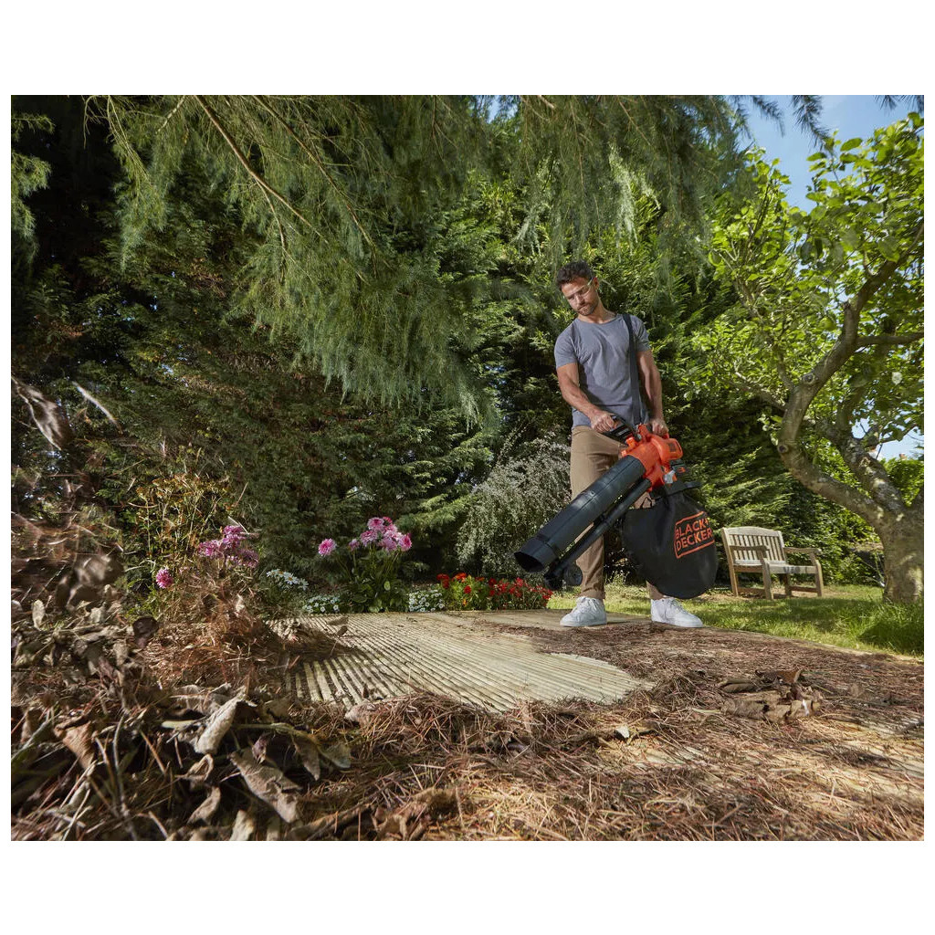 Пилосос садовий Black&Decker 36V, 2.5Ah, 270 км/год (BCBLV3625L1) - изображение 7
