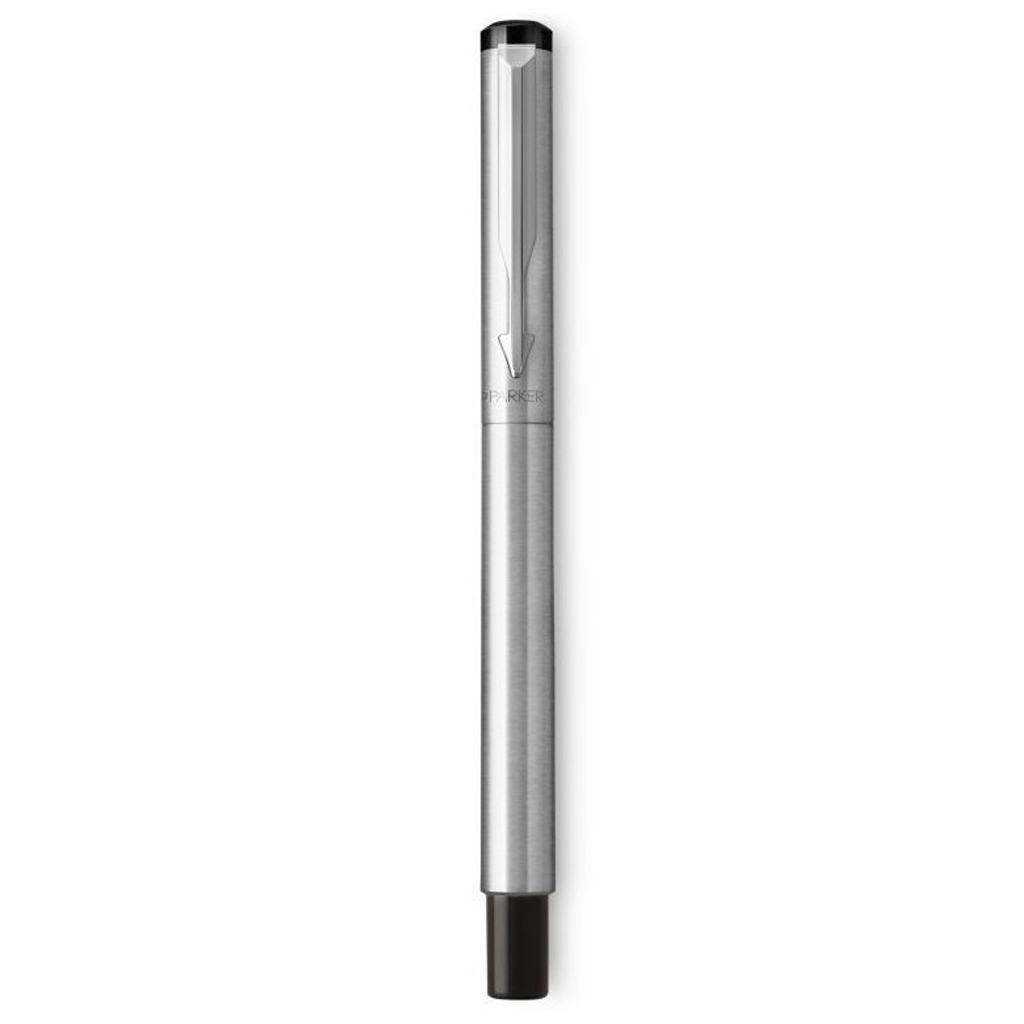 Ручка пір'яна Parker VECTOR 17  Stainless Steel  FP F (05 011) - зображення 2