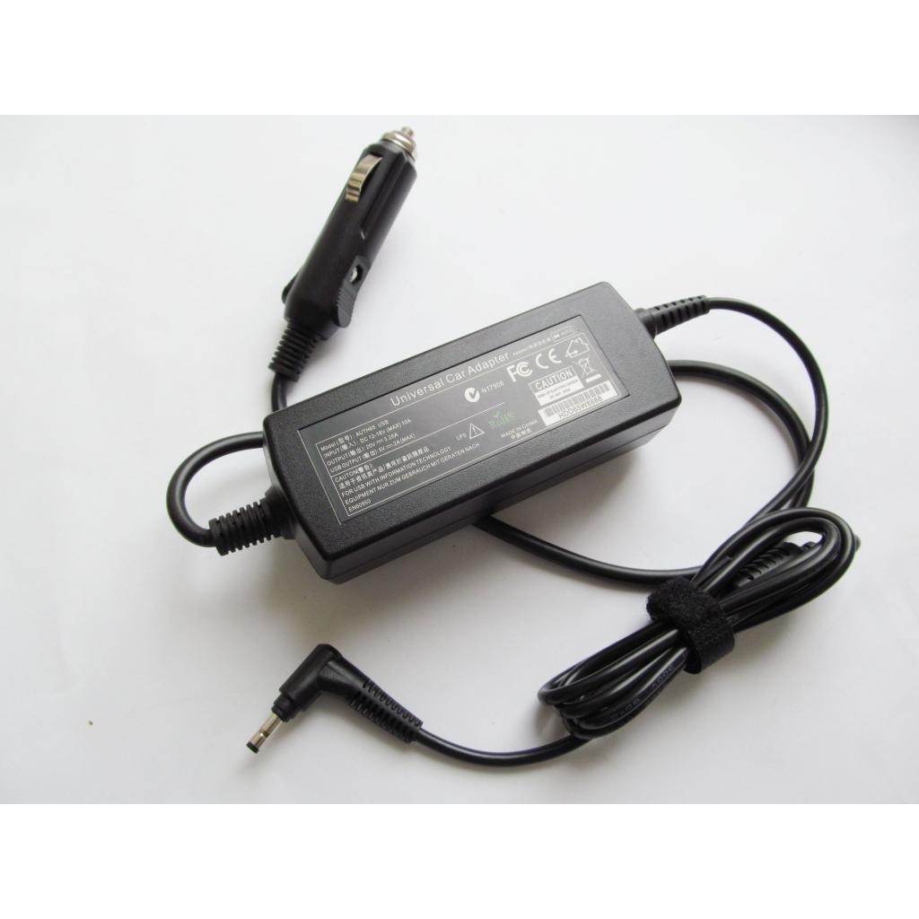 Блок живлення до ноутбуку AlSoft [car 12В-16В] Lenovo 65W 20V, 3.25A, роз'єм 4.0/1.7 + 2*USB (A40290) - зображення 2