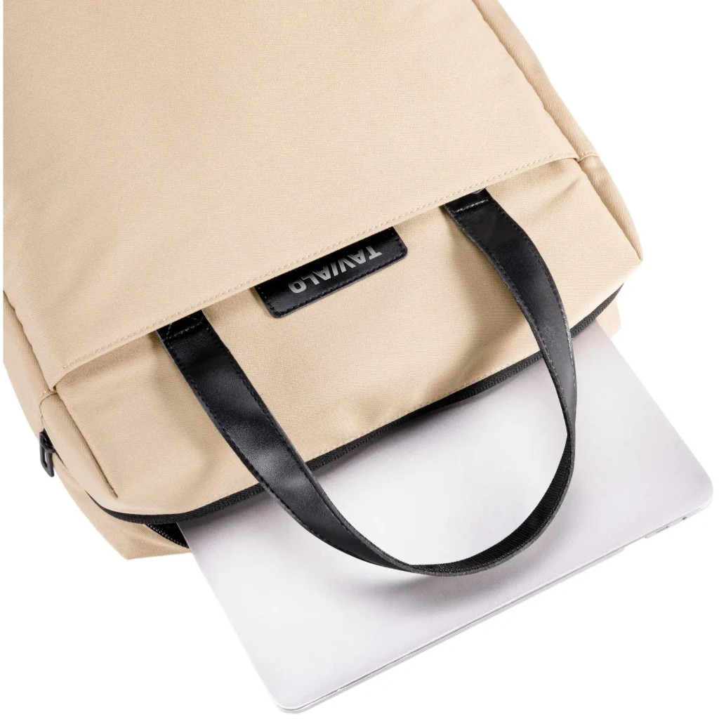 Рюкзак для ноутбука Tavialo 15.6" CityLife TC11.5 beige 11,5л (TC11.5-124KH) - зображення 7