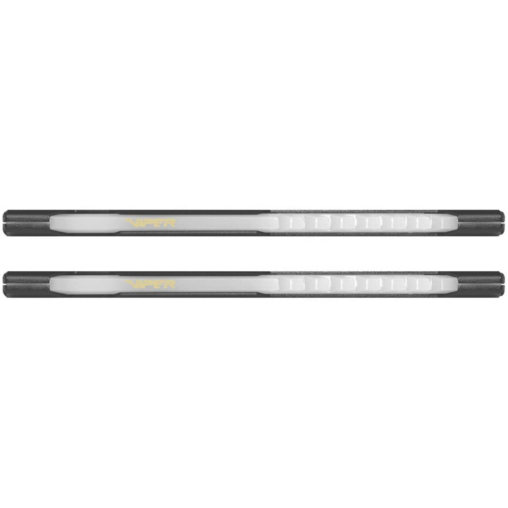 Модуль пам'яті для комп'ютера DDR4 16GB (2x8GB) 3600 MHz Viper Steel RGB Black Patriot (PVSR416G360C0K) - зображення 4