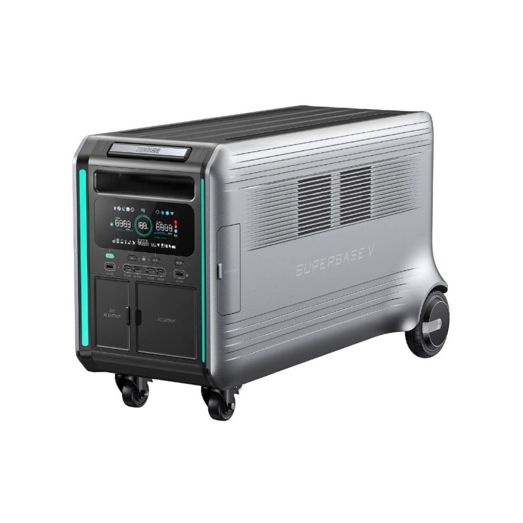 Зарядна станція Zendure SuperBase V6400 (ZDSBV6400-GY-EU) - зображення 1