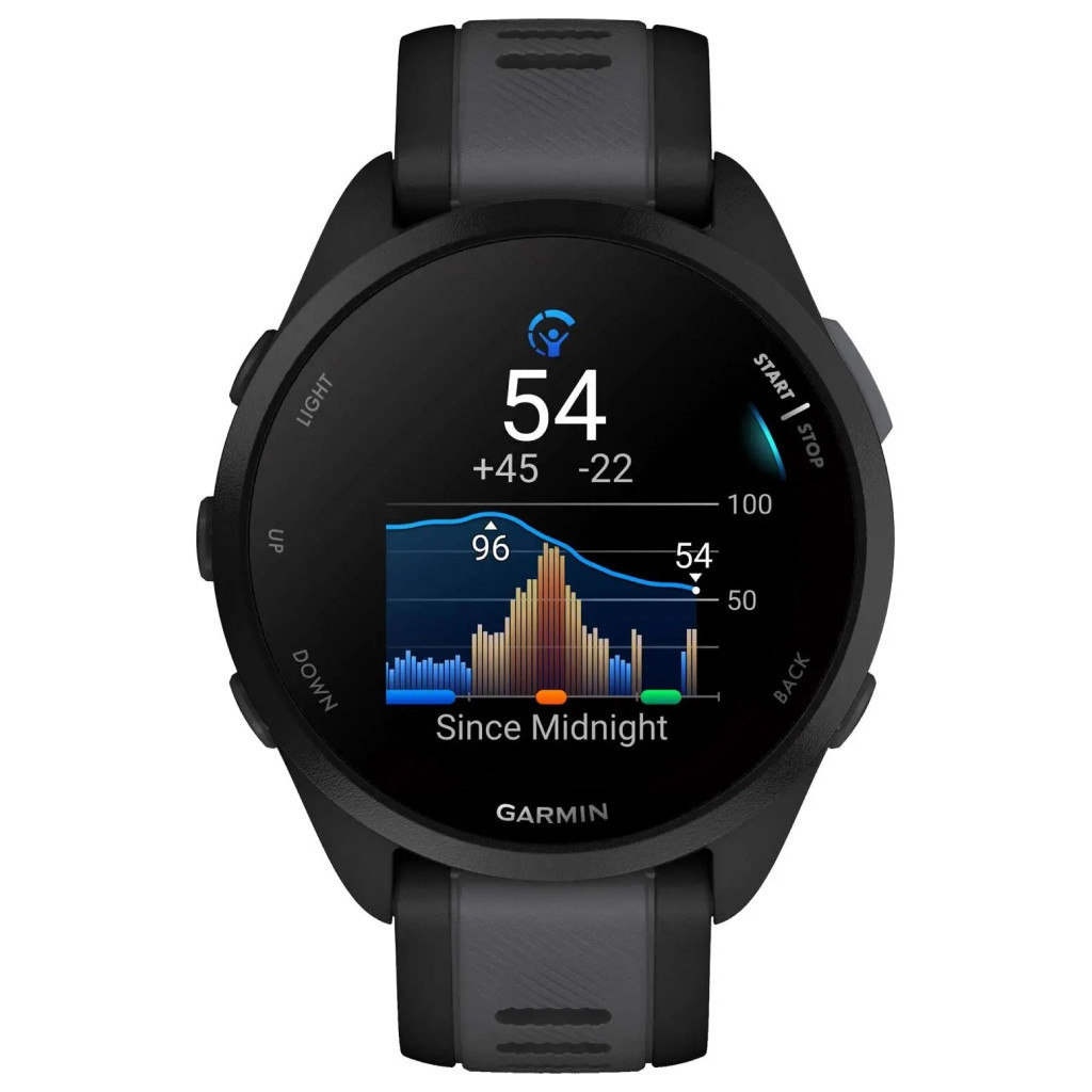 Смарт-годинник Garmin Forerunner 165 Music, Black/Slate Grey, GPS (010-02863-30) - изображение 11