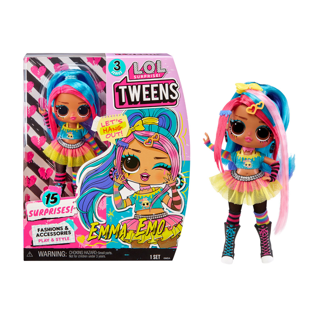 Лялька L.O.L. Surprise! серії Tweens S3 – Емма Емо (584070) - зображення 1