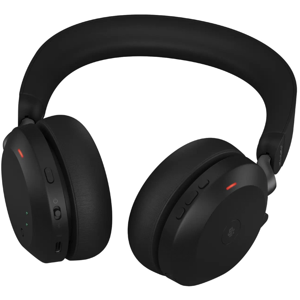 Навушники Jabra Evolve 2 75 UC Stereo USB-C Black (27599-989-899) - зображення 5