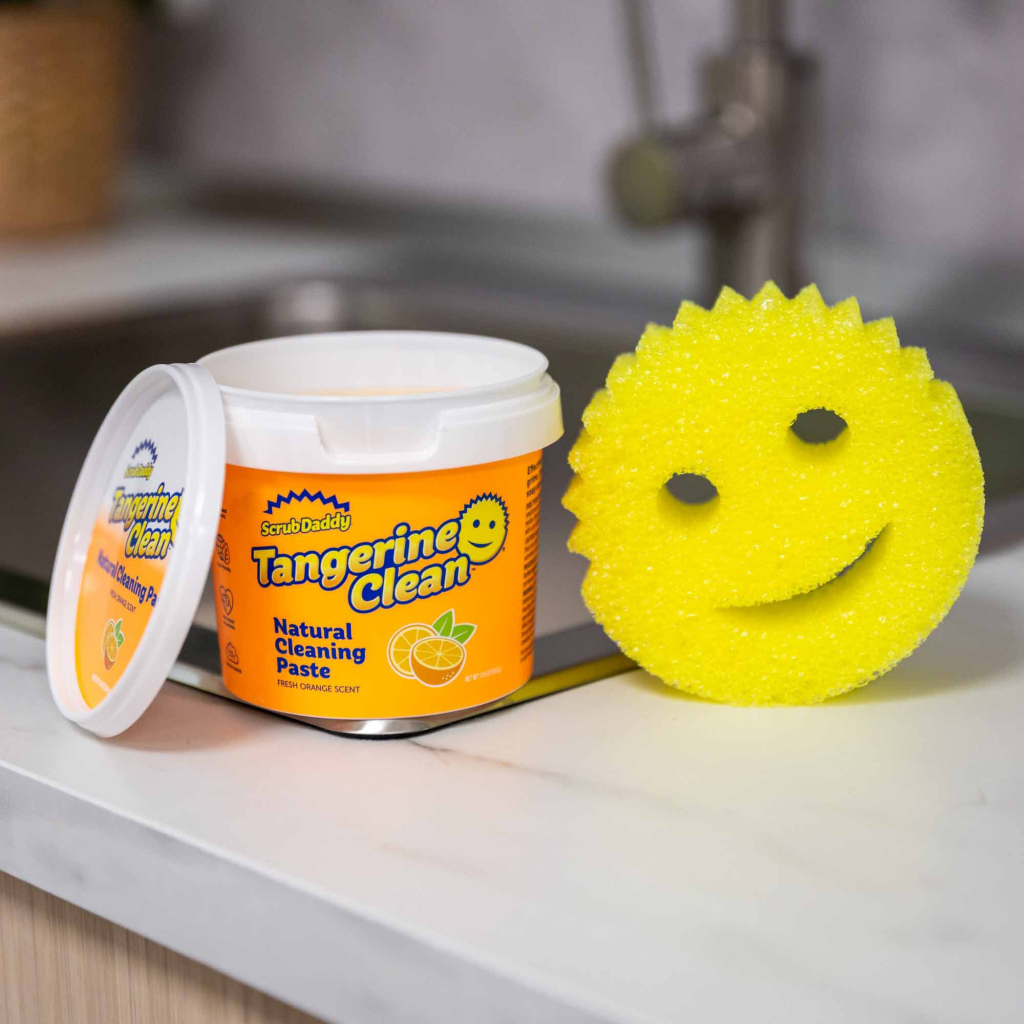 Крем для чищення кухні Scrub Daddy Tangerine Clean Paste Універсальна паста 500 г (5999546883787) - изображение 3