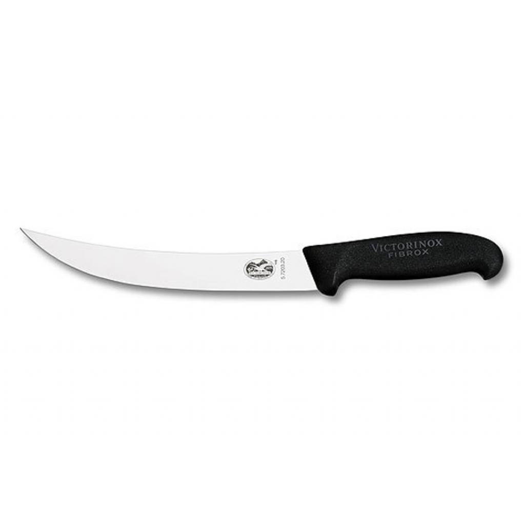 Кухонний ніж Victorinox Fibrox обвалювальний 25 см, чорний (5.7203.25) - зображення 1