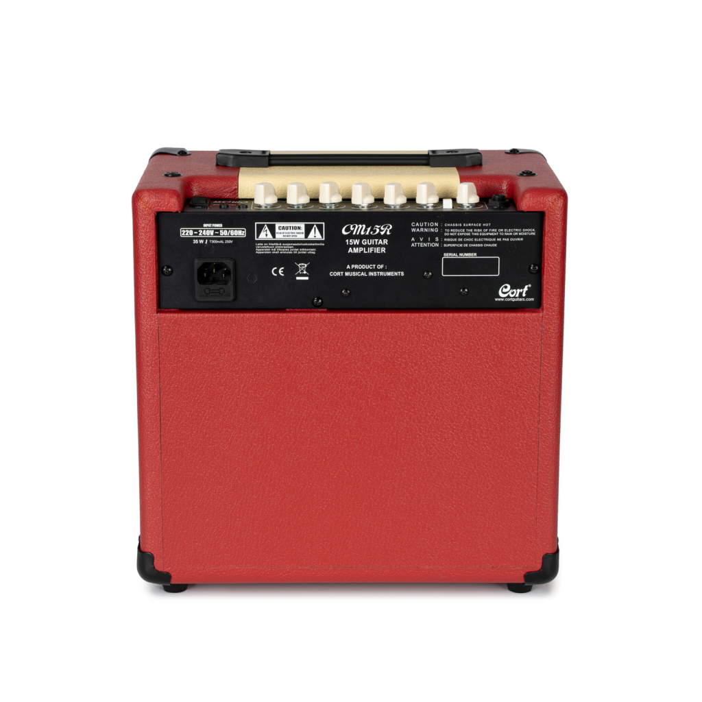 Комбопідсилювач Cort CM15R Dark Red (CM15R DR) - зображення 3