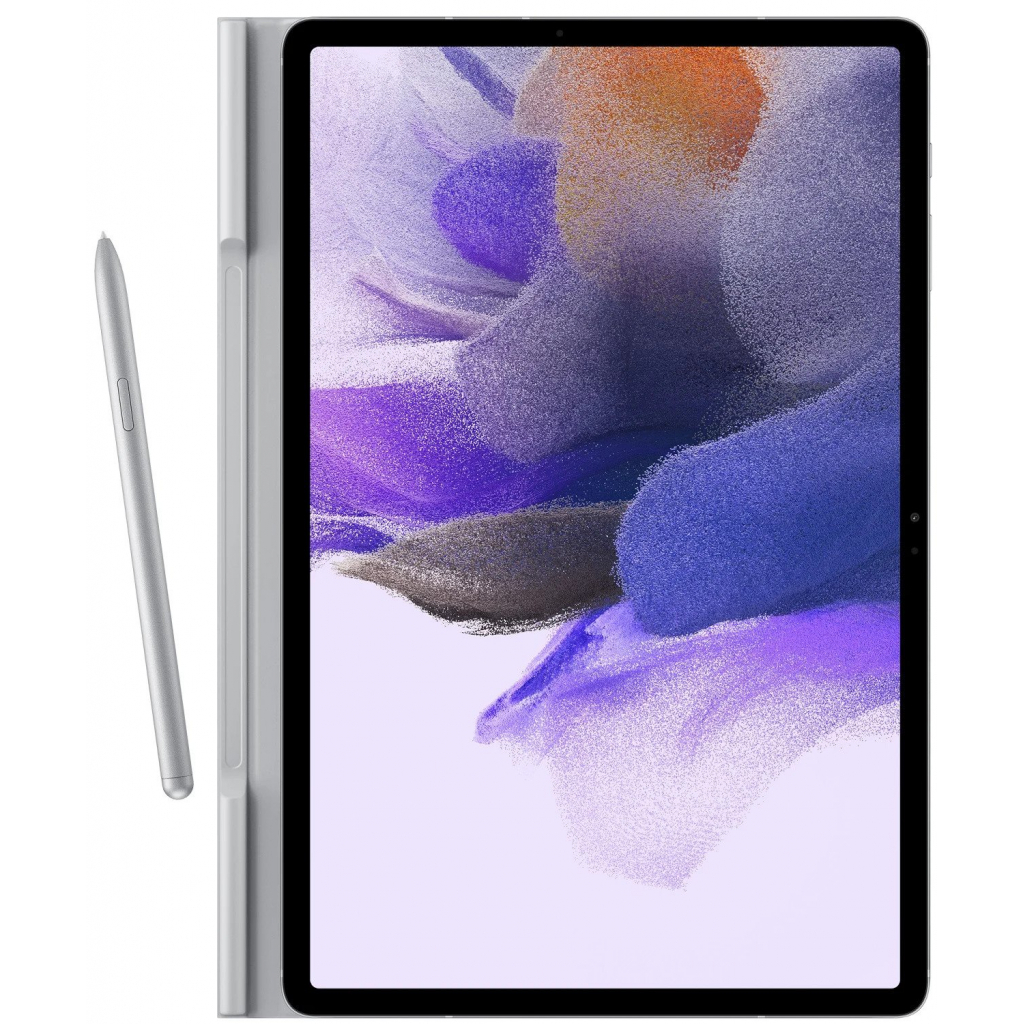 Чохол до планшета Samsung Book Cover Galaxy Tab S7 FE / S7+ (T735/975) Light Gray (EF-BT730PJEGRU) - зображення 2