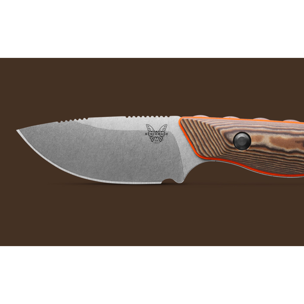 Ніж Benchmade Hidden Canyon Hunter G10 + Richlite (15017-1) - зображення 12