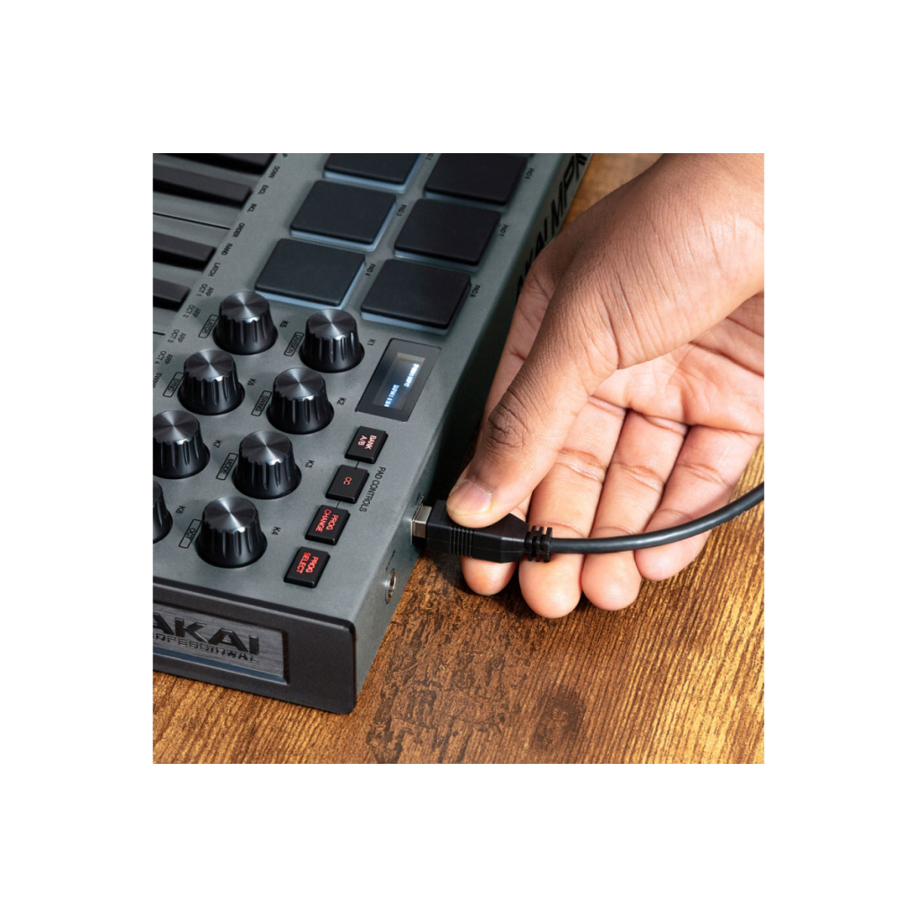 MIDI-клавіатура Akai MPK MINI MK3 Grey (232939) - изображение 5