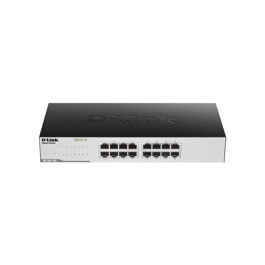 Комутатор мережевий D-Link GO-SW-16G/E - зображення 1