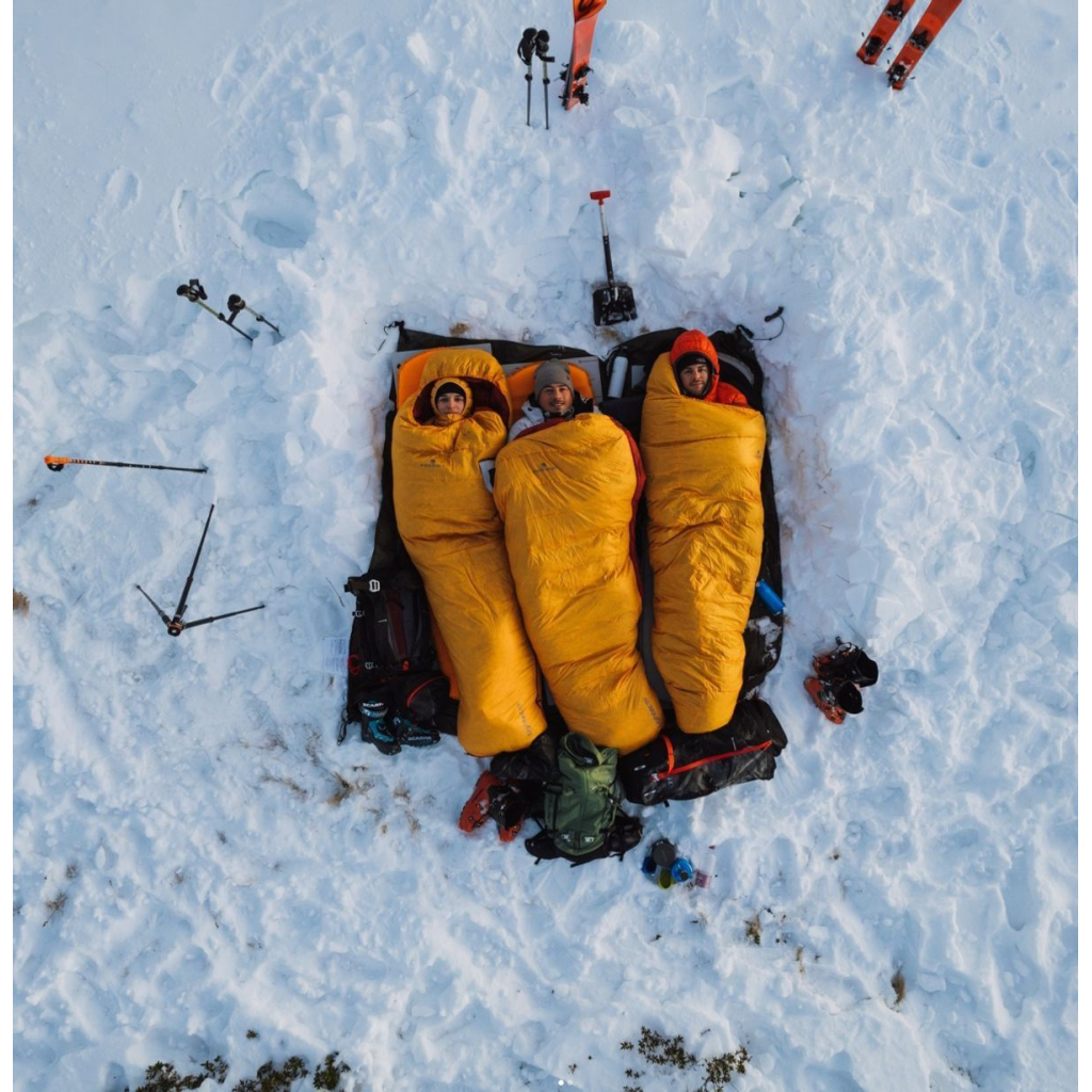 Спальний мішок Ferrino Lightec 1000 Duvet RDS Down -6°C Yellow (86702NGG) (931761) - зображення 5