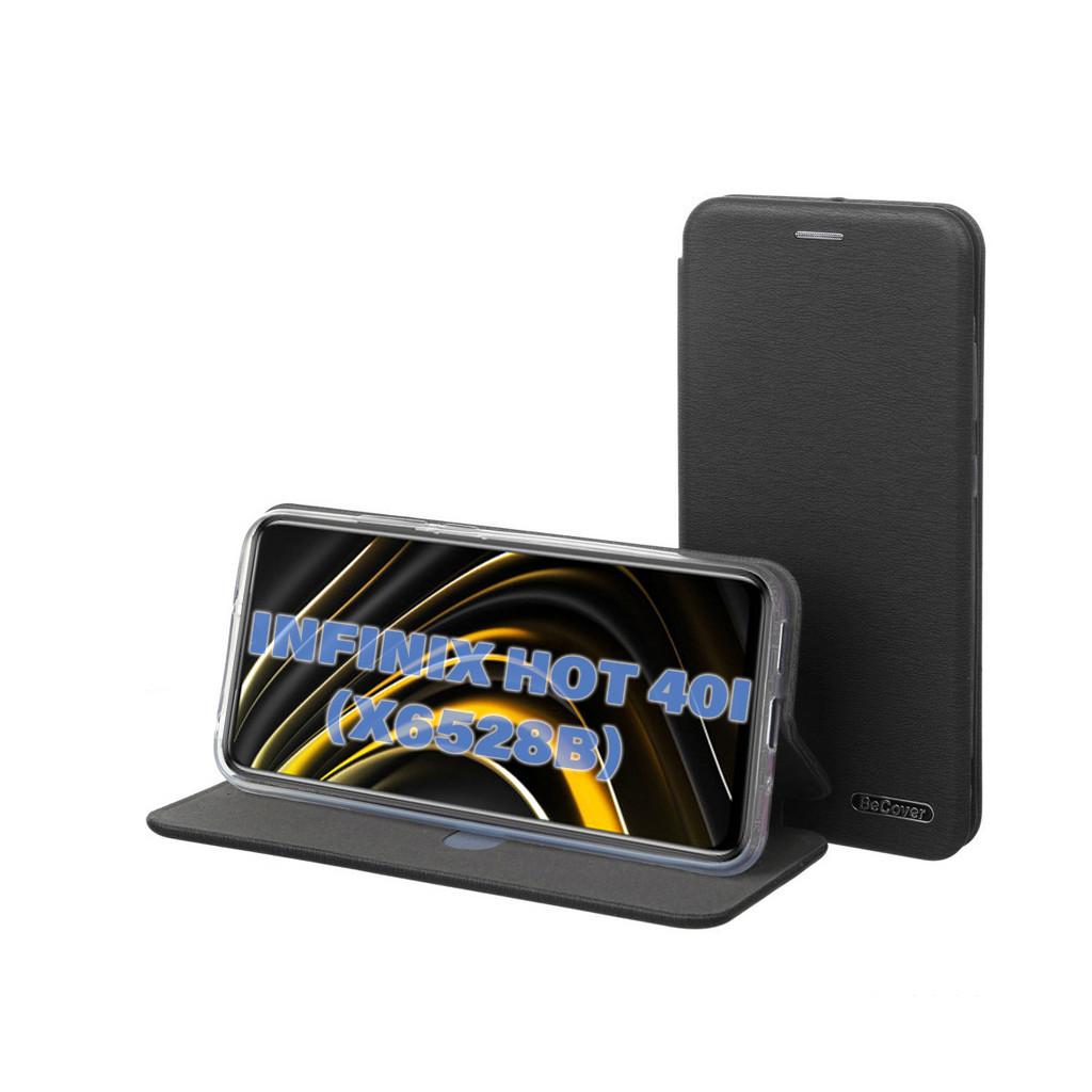 Чохол до мобільного телефона BeCover Exclusive Infinix Hot 40i (X6528B) Black (711263) - зображення 1