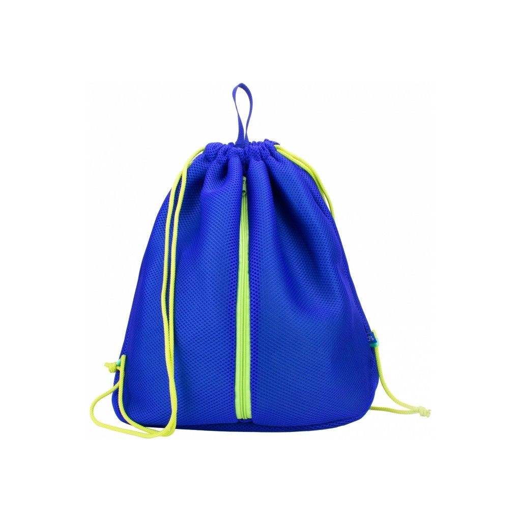 Сумка для взуття Cool For School з кишенею на блискавці, темно-синя (CF86405) - зображення 1