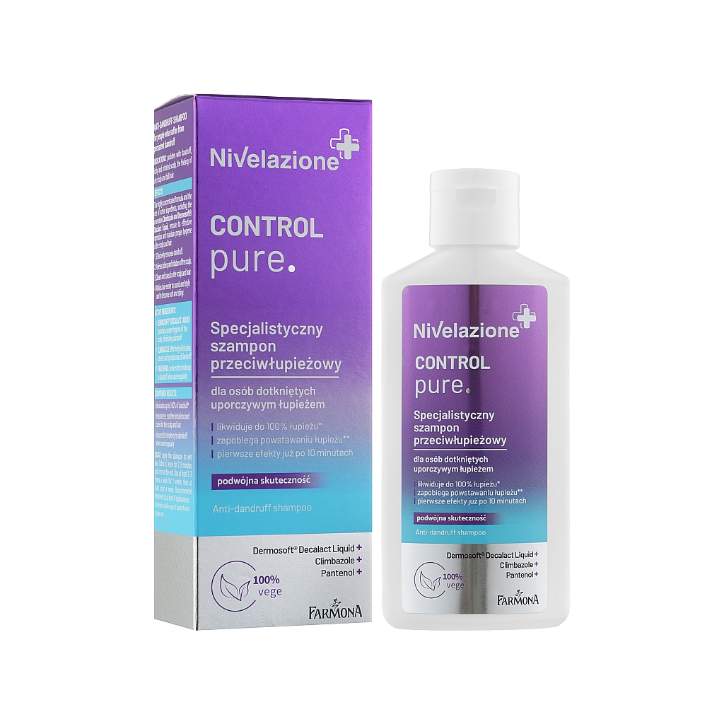 Шампунь Farmona Nivelazione Control Pure Проти лупи 100 мл (5900117973486) - зображення 2