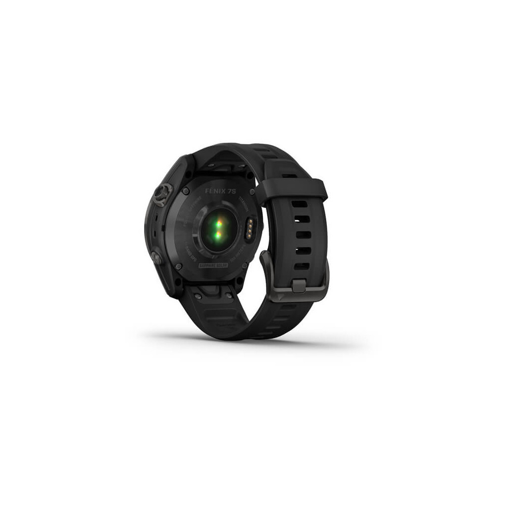 Смарт-годинник Garmin fenix 7S Sapphire Sol, Carbon Gray DLC Ti with Blk Band, GPS (010-02539-25) - зображення 10